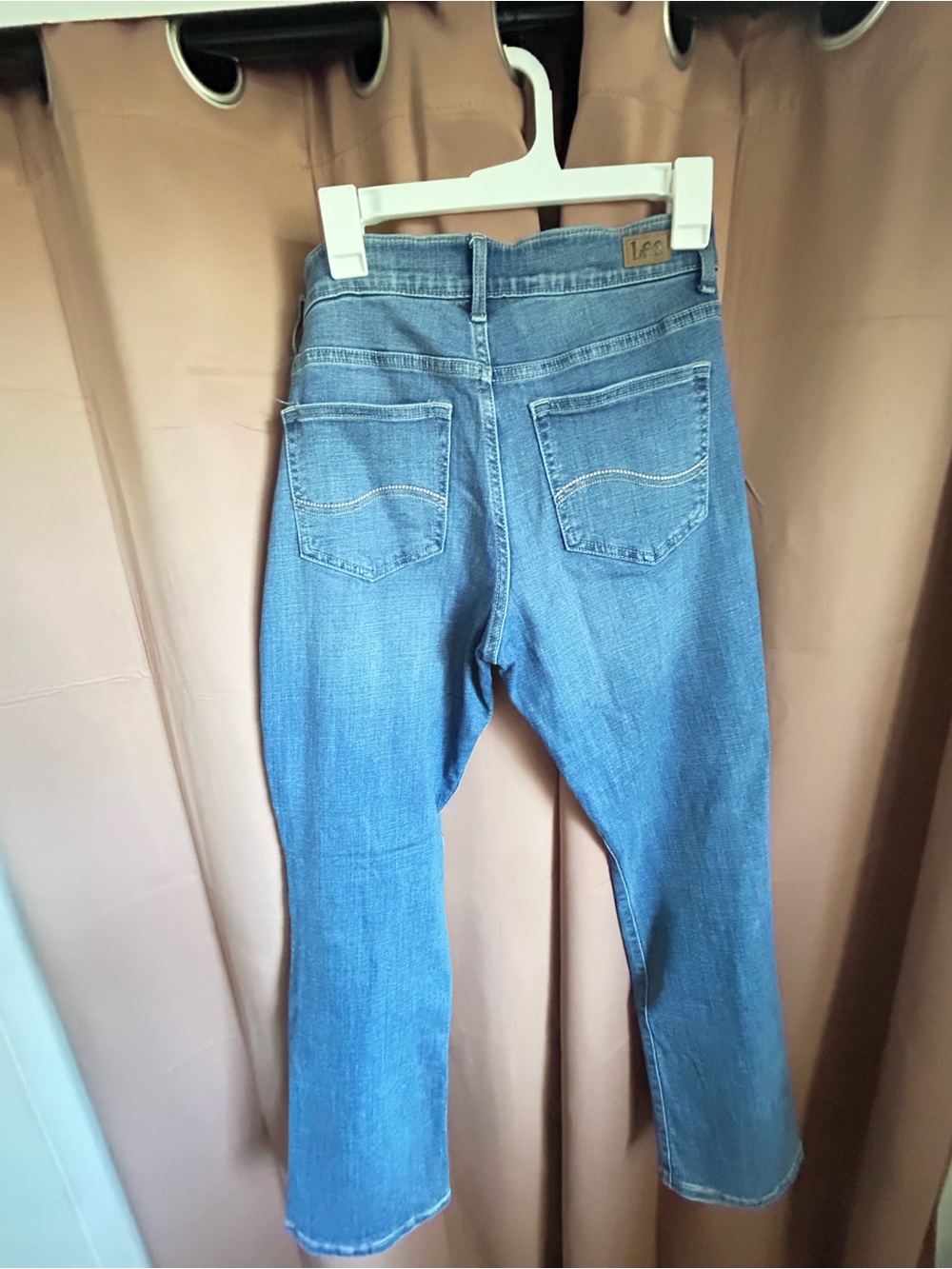 Lee Women's Light Blue Flare Jeans - Picture 3 of 8